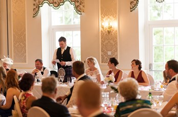 Wedding Speech at Thainstone House
