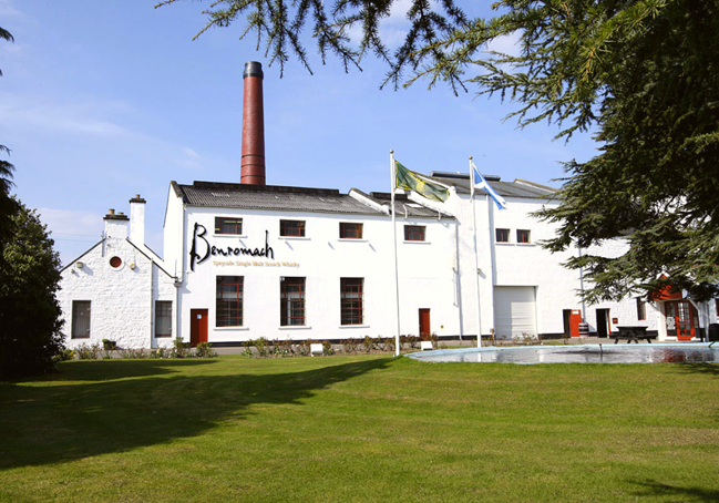 Benromach distillery near Inverness