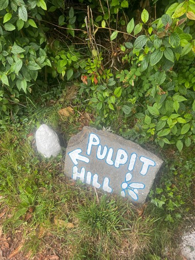 Pulpit Hill Sign