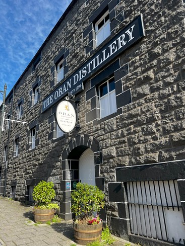 Oban Distillery Entrance