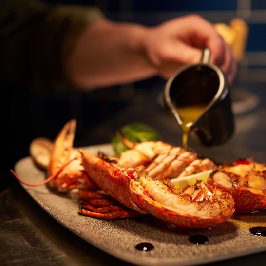 Oban Bay | Oban Bay Hotel The Grill Room Lobster With Chef