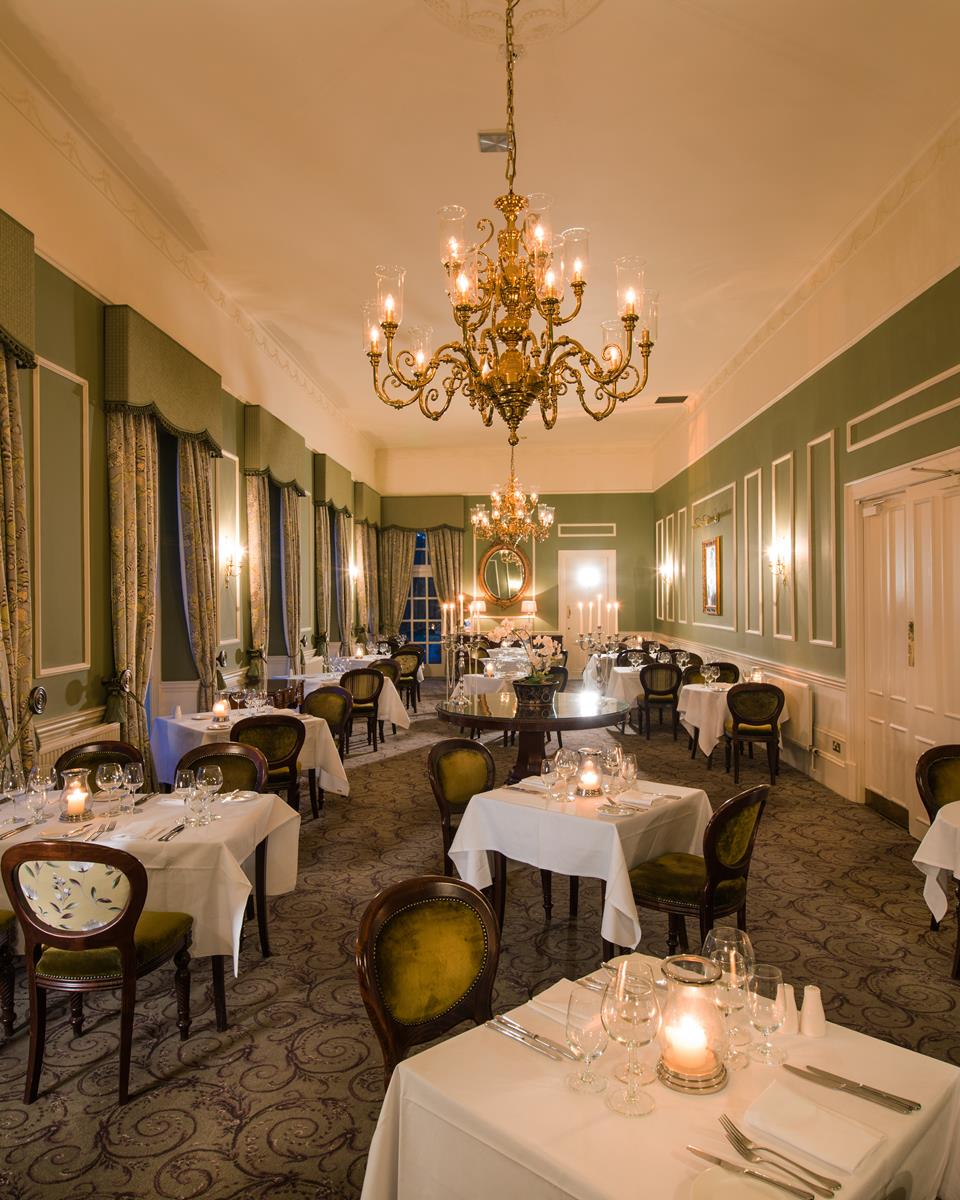 The Green Lady Restaurant at Thainstone House