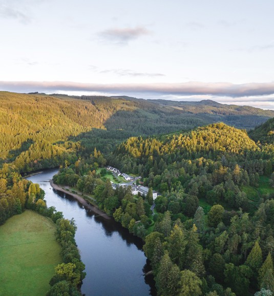 Dunkeld | Dunkeld House Hotel Location Loch Tay