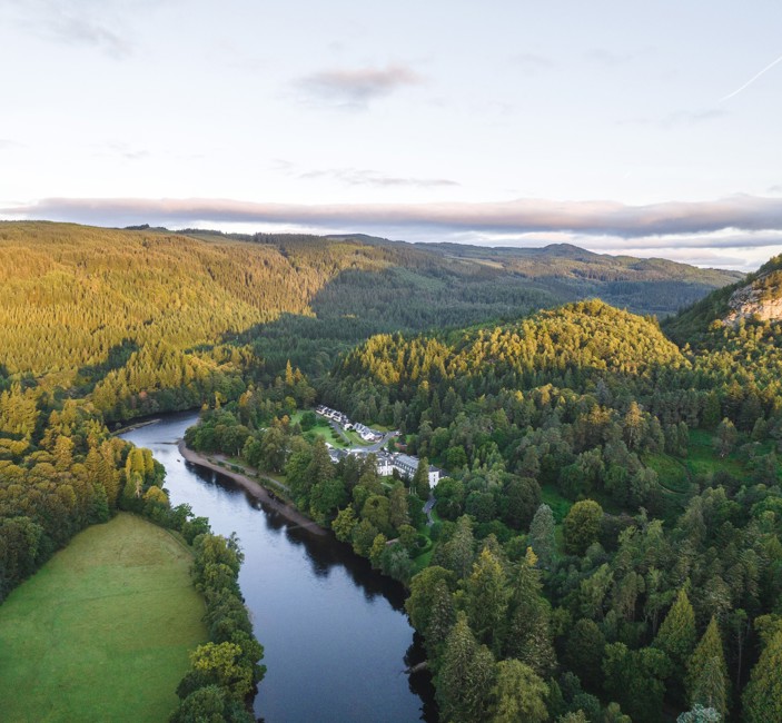 Dunkeld | Dunkeld House Hotel Location Loch Tay