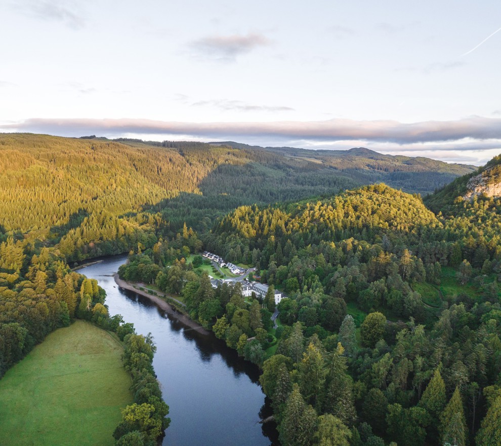 Dunkeld | Dunkeld House Hotel Location Loch Tay