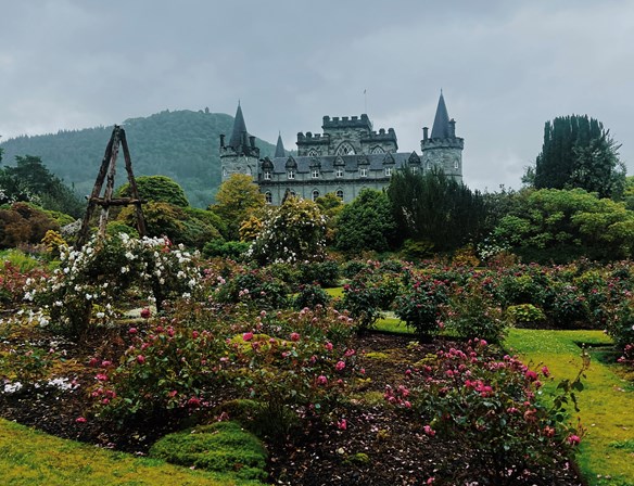 Inveraray Castle - Garden View