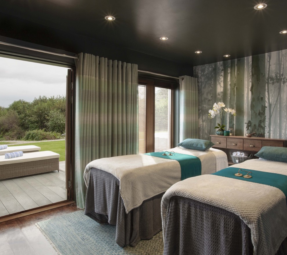 Isle of Mull | Isle Of Mull Hotel And Spa Driftwood Spa Twin Treatment Room Doors Open