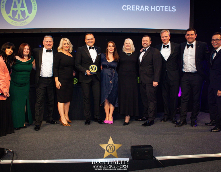 Crerar Group | Crerar Hotels Named AA's 2023 'Hotel Group of the Year' ?? Crerar Group