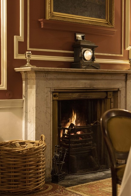 Thainstone House | Thainstone House Lounge Fireplace Portrait