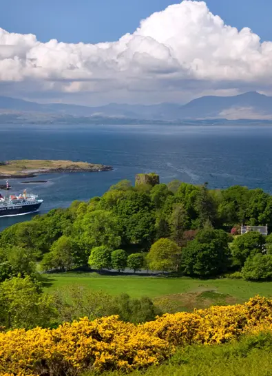 Crerar Group | 0I5d9687 Mull Ferry Passes Dunollie From Battleship Hill Small