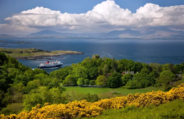 Crerar Group | 0I5d9687 Mull Ferry Passes Dunollie From Battleship Hill Small